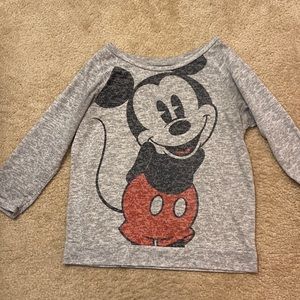 Grey Mickey Shirt
